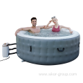 Customizable high quality luxury whirlpools massage bathtubs outdoor hot spa inflatable bathtub